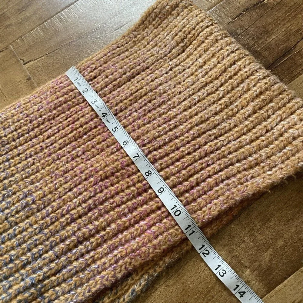 Women’s Anthropologie Scarf‎ Size 22x80 Orange